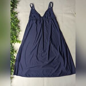 Addiction Nightie Chemise Lingerie Navy Blue Size XL